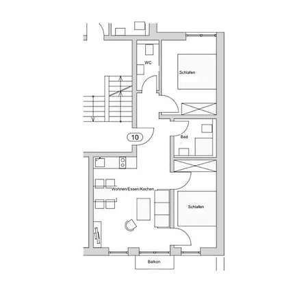 Auszeit Auf Deck 17 Apartament *